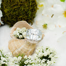 925 Sterling Silver Hand Carved Hawaiian Ring For Women.  6mm, 8mm, or 10mm Hand-Engraved, Scalloped Edge, Plumerias & Scrolls Wedding, Engagement Band