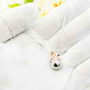 925 Sterling Silver Sea Turtle Necklace For Boys, Girls, Women. Cute, Small Baby Turtle & Egg Hawaiian Necklace. Birthday Jewelry Gift.