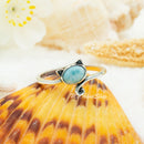 925 Sterling Silver Cat With Genuine Gemstones Ring For Women and Children.  12mm (1/2") Wide Kitty Cat Ring For Pinky, Ring Finger, Middle, Index or Thumb.