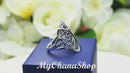 925 Sterling Silver Large Butterfly Ring For Women, Girls.  25mm, 1" Wide Cutout, Filigree Butterfly Ring.  Tropical Animal, Fairy Jewelries