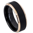 Scratch Free Tungsten Carbide Ring - 8mm Barrel