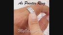 Stainless Steel Double Spinner Ring
