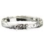 925 Sterling Silver Hand Carved Hawaiian Bangles - 6mm to 18mm
