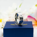 Stainless Steel Double Spinner Ring