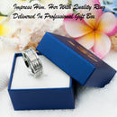 Stainless Steel Double Spinner Ring