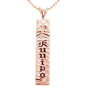 14K Gold Hawaiian Heirloom Pendant -Personalized Hawaiian Jewelry