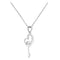 925 Sterling Silver Heart & Key Necklace