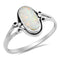 925 Sterling Silver Ring With Black Onyx Inlay
