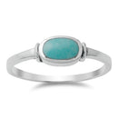 925 Sterling Silver Ring With Opal