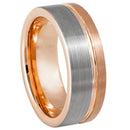 Scratch Free Tungsten Carbide Ring - 8mm
