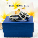Stainless Steel Tidal Wave Spinner Ring