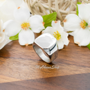 Stainless Steel Square Signet Ring
