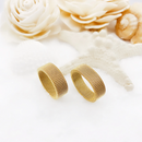 Stainless Steel 18K Gold Plated Mesh Ring