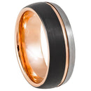 Scratch Free Tungsten Carbide Ring - 8mm