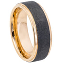 Scratch Free Tungsten Carbide Ring - 8mm Sand Finish