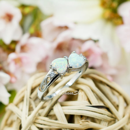 Rings with Opal