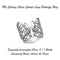 925 Sterling Silver Large Cutout Butterfly Ring for Women.  28mm (1.1") Wide, Open Body Butterfly Design For Statement, Middle, Index or Thumb Ring.