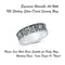 925 Sterling Silver Desert Scene Ring For Men & Women. 7mm Wide, Wearable Art of Desert Cactus, Plants, And Flowers Band For Pinky, Statement, Middle, Index or Thumb Ring.