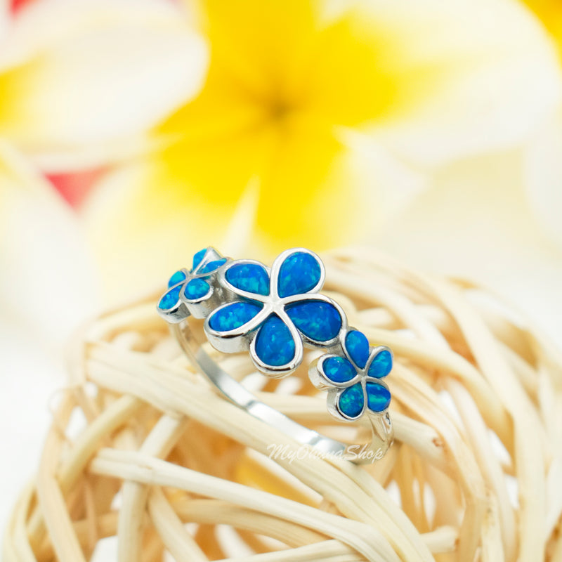 Aeravida Hawaiian Plumeria Flower Abalone Shell UK
