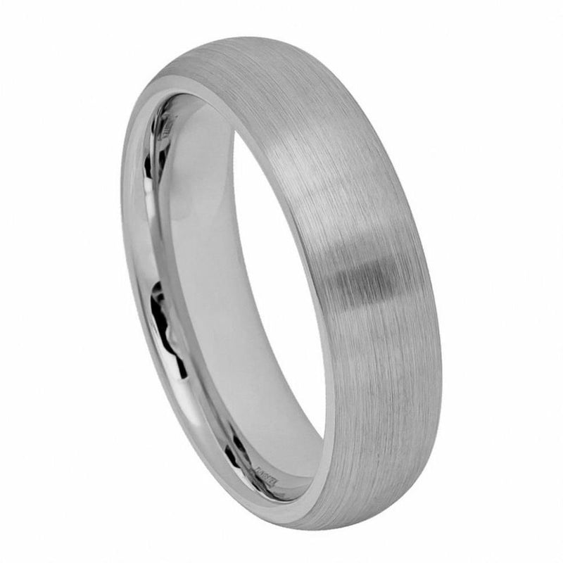 Scratch Free Tungsten Carbide Ring - 4mm, 6mm or 8mm Width