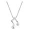 925 Sterling Silver Music Note Necklace