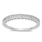 925 Sterling Silver  CZ Band