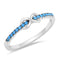 925 Sterling Silver Infinity CZ Ring