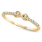 925 Sterling Silver Infinity CZ Ring