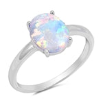 925 Sterling Silver Ring With  Rainbow Topaz