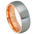 Scratch Free Tungsten Carbide Ring - 8mm Barrel