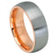 Scratch Free Tungsten Carbide Ring - 8mm Barrel