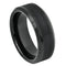 Scratch Free Tungsten Carbide Rings - Black Rhodium Plated