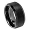 Scratch Free Tungsten Carbide Rings - 10mm Black Rhodium Plated