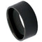 Scratch Free Tungsten Carbide Rings - 12mm Black Rhodium Plated